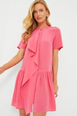 ULLA JOHNSON Fuchsia Adalyn Dress