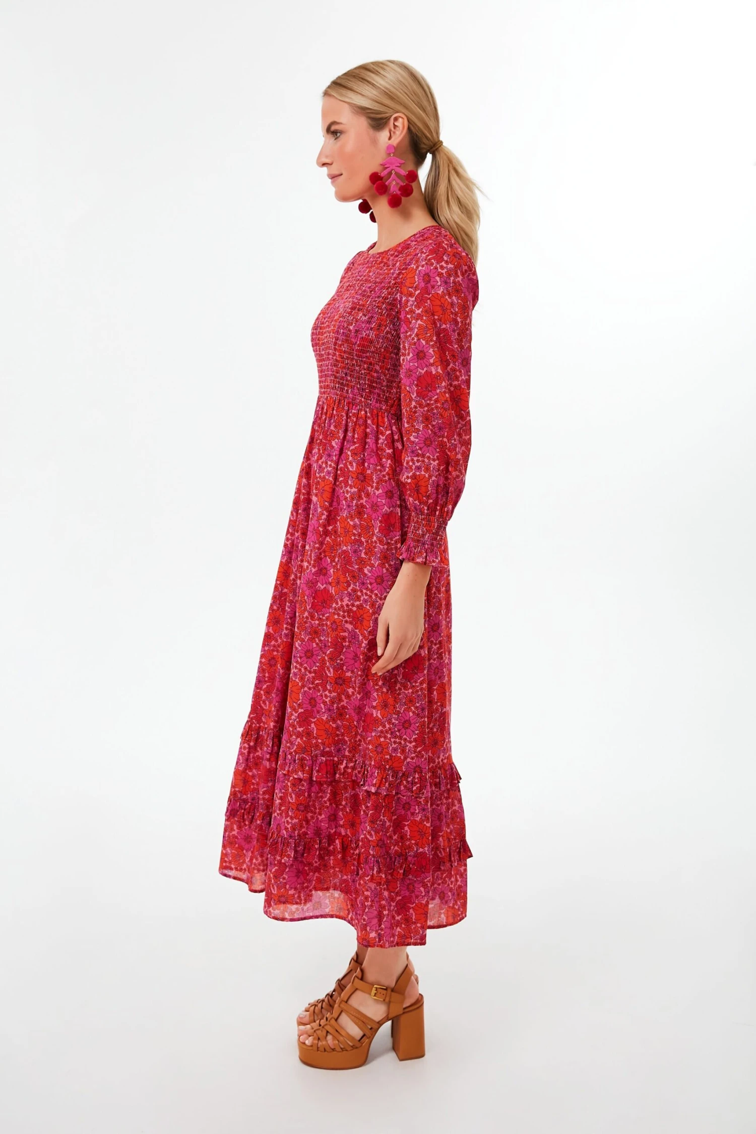 Exclusive Vintage Poppy Isabel Classic Dress - Image 3