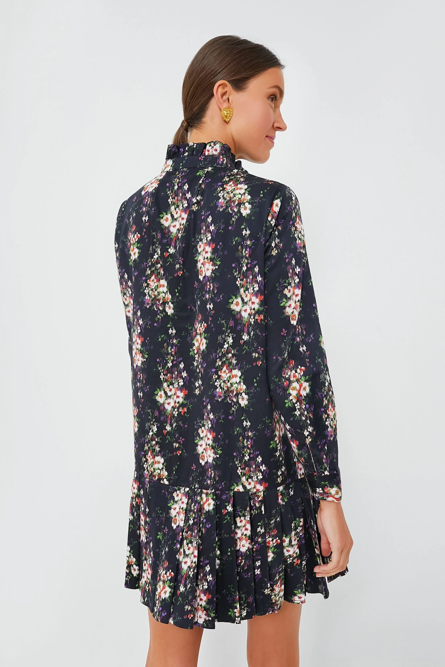 Onyx Falling Flowers Bouquet Tate Dress - Image 4