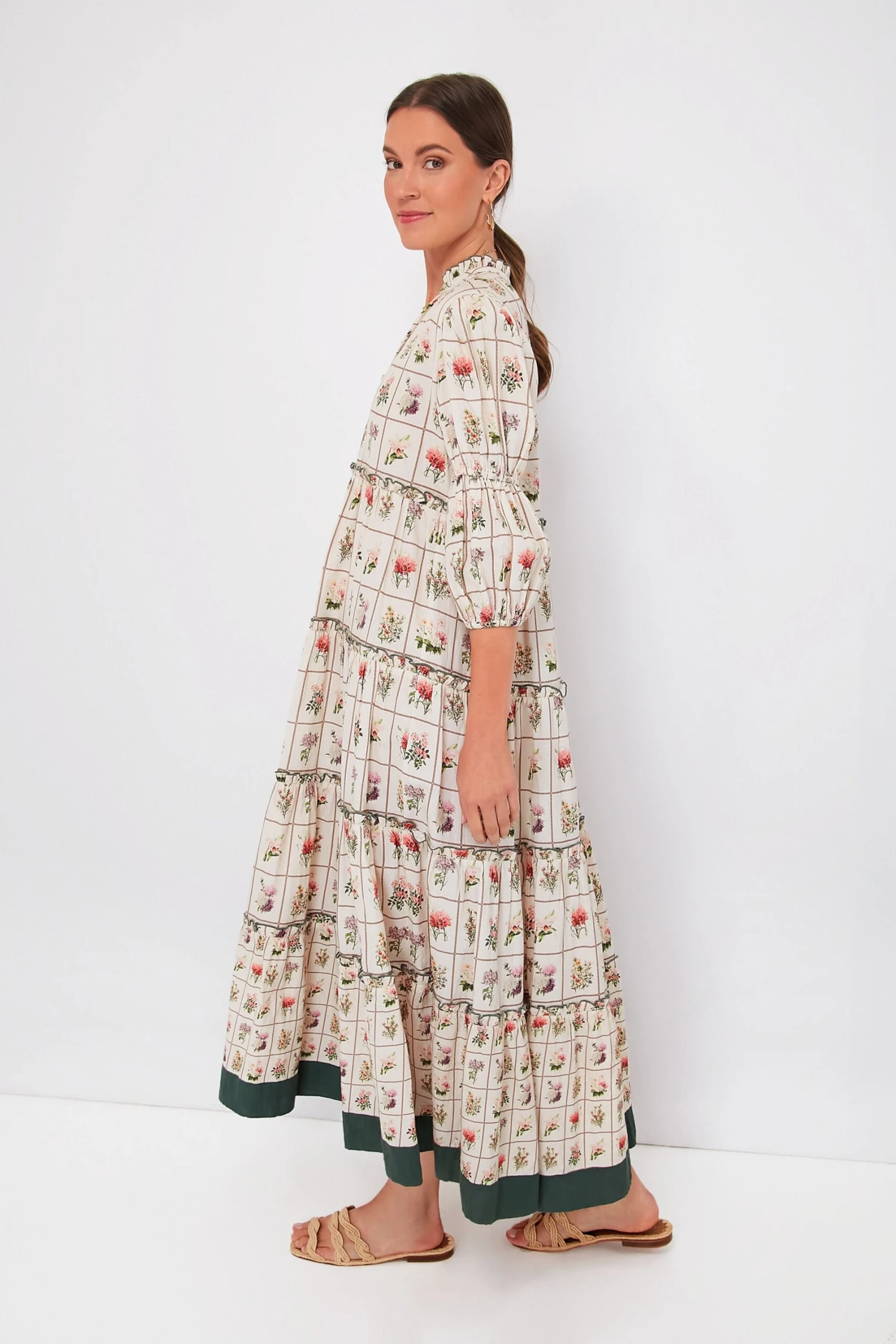 Exclusive Vintage Stamp Emily Maxi Dress - Image 4