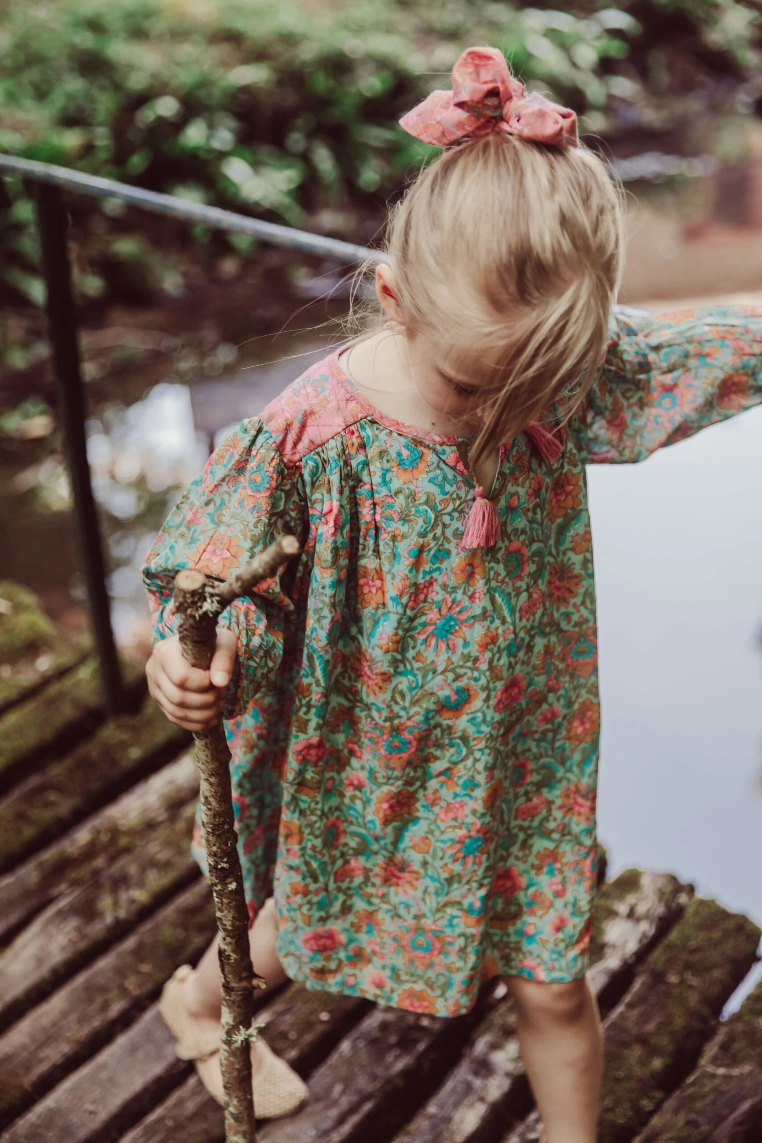 Louise Misha Water Riverside Flowers Eugenie Dress - Image 2