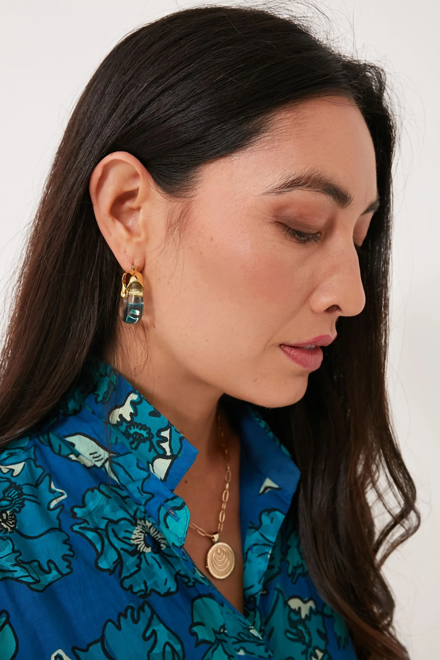 Exclusive Blue Guadalupe Deauville Dress - Image 5