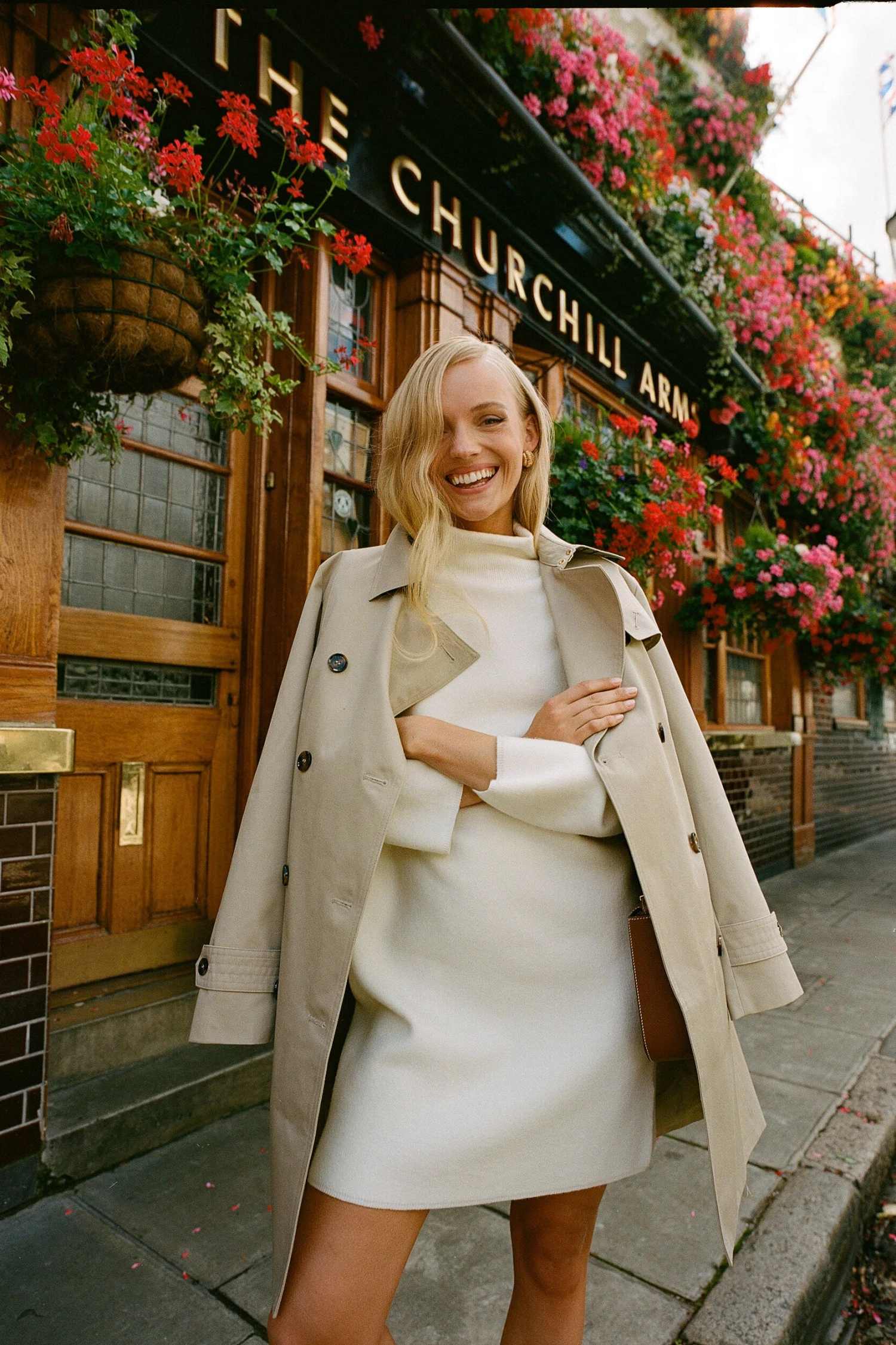 Winter White Vivianne Dress - Image 8