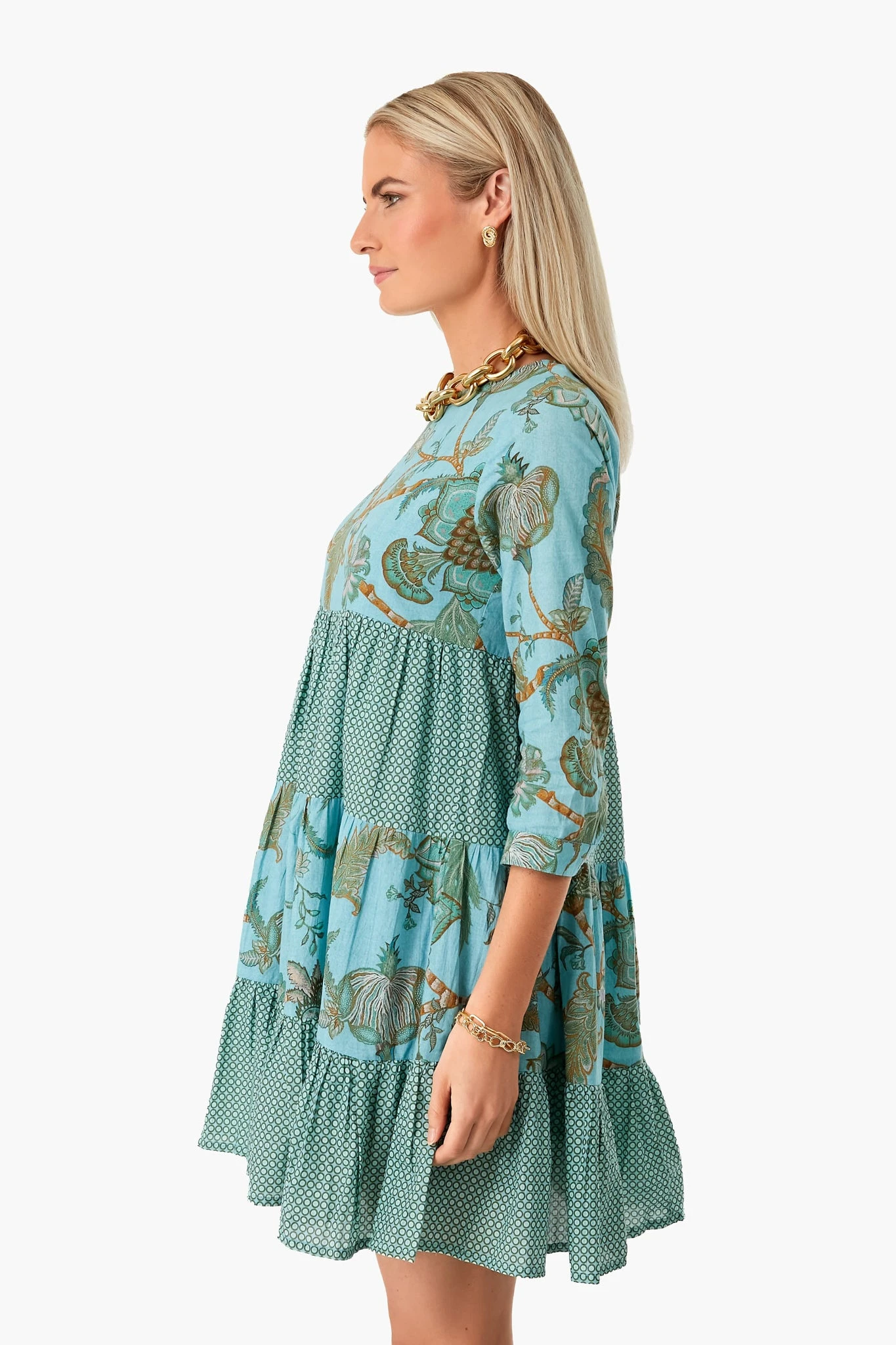 Exclusive Turquoise Camilla Rene Dress - Image 3