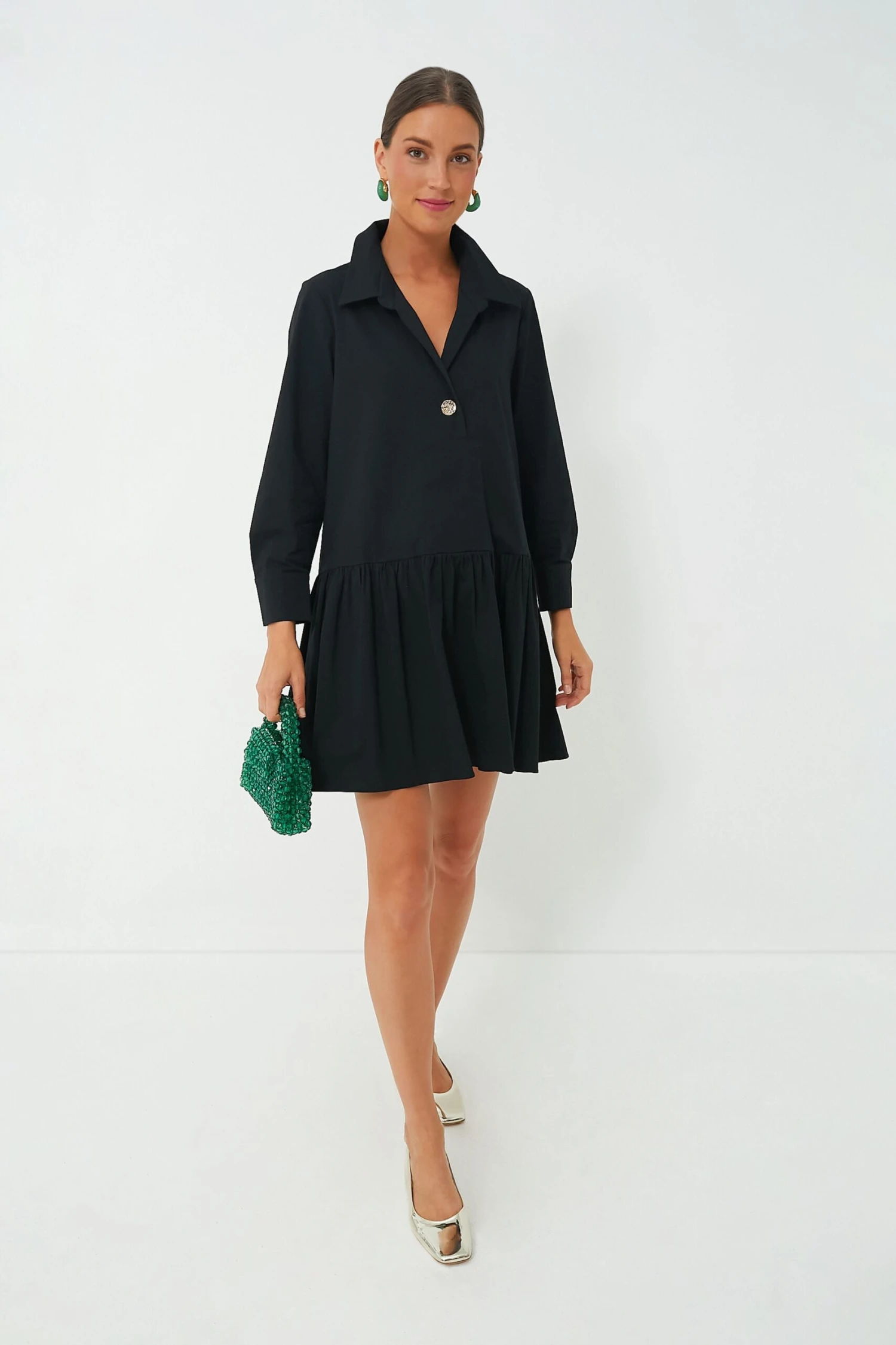 Black Cleia Dress - Image 2