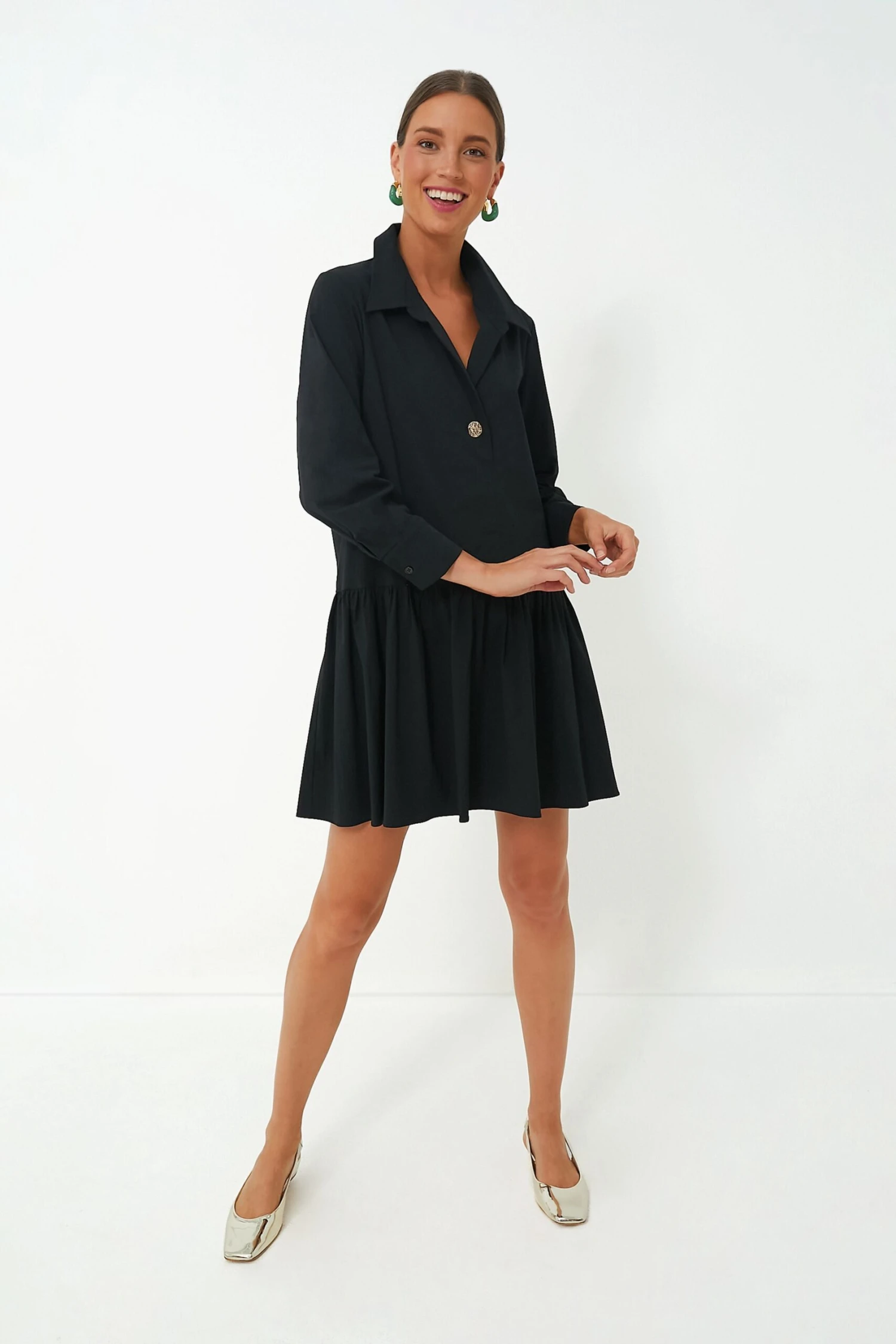 Black Cleia Dress - Image 6