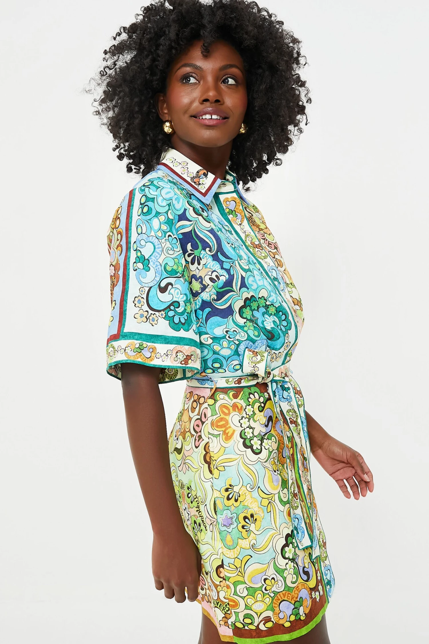 Multi Dreamer Mini Dress - Image 3