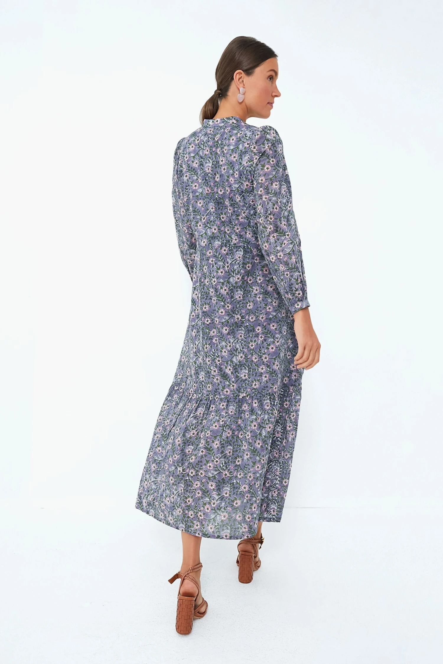 Midnight Wildflower Organic Frances Dress 3 - Image 4