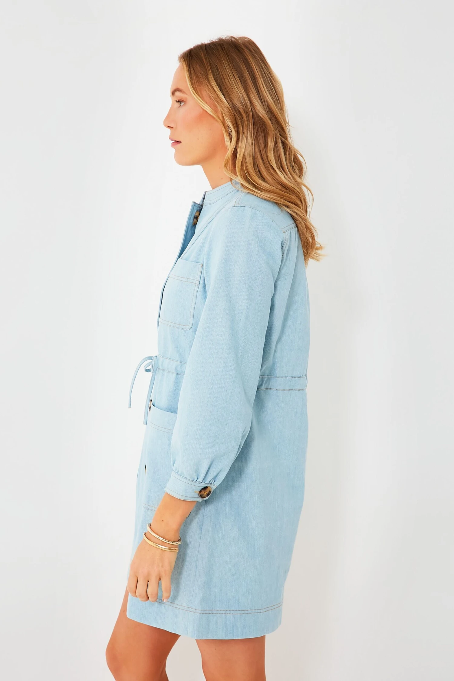 Chambray Crosby Dress - Image 3
