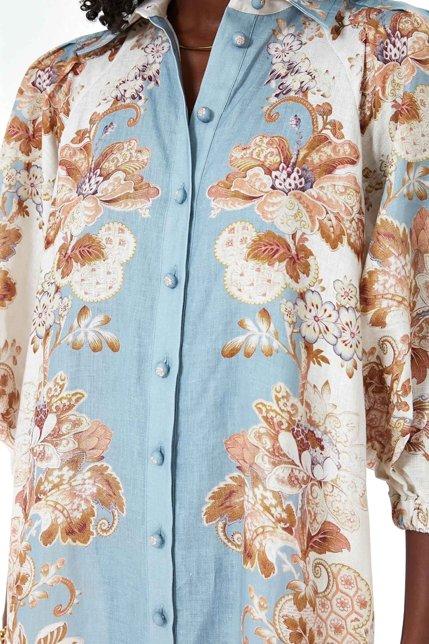 Sky Blythe Shirt Dress - Image 6