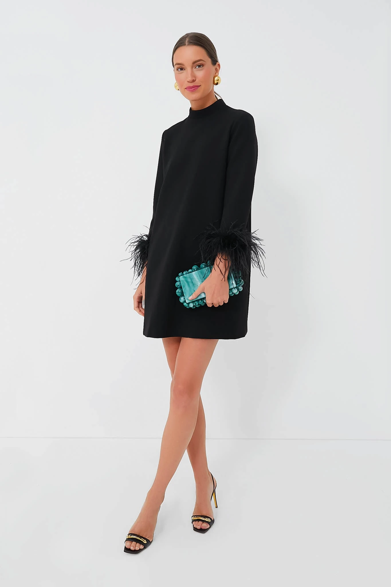 Black Feather Mod Ellie Dress - Image 8