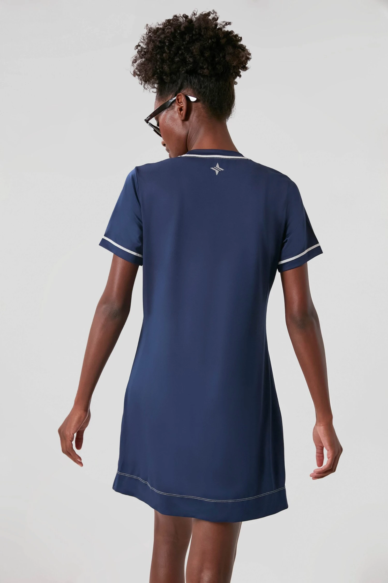 Navy And White Ric Rac Robin Sport Dress - Image 5