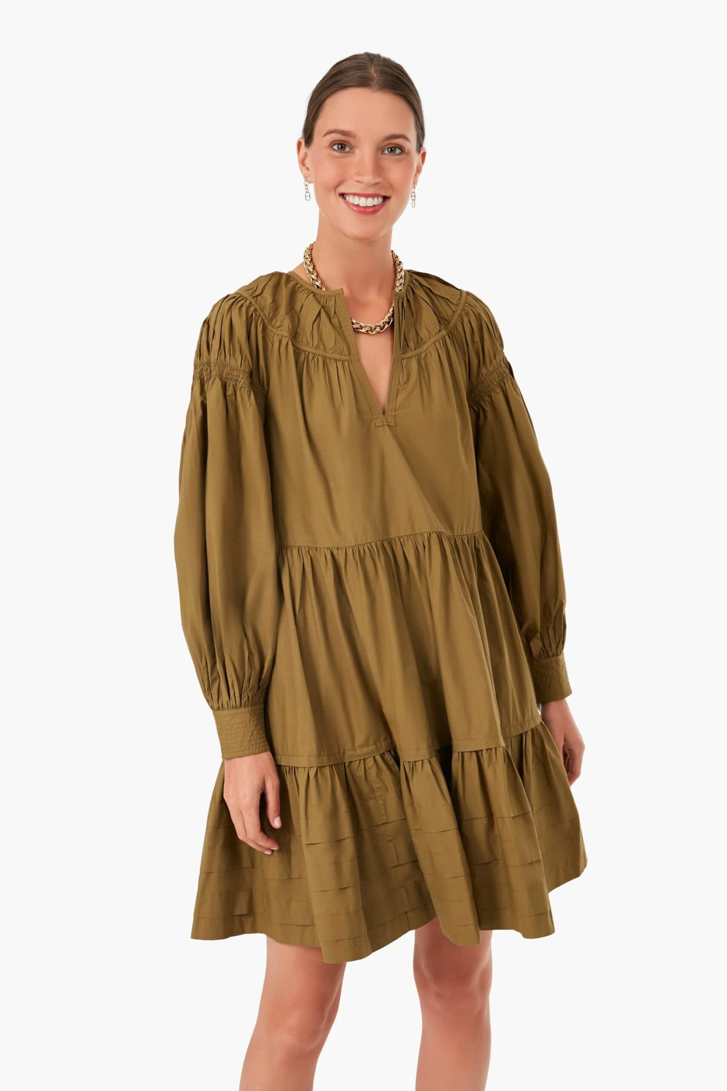 ULLA JOHNSON Willow Rosa Dress - Image 2