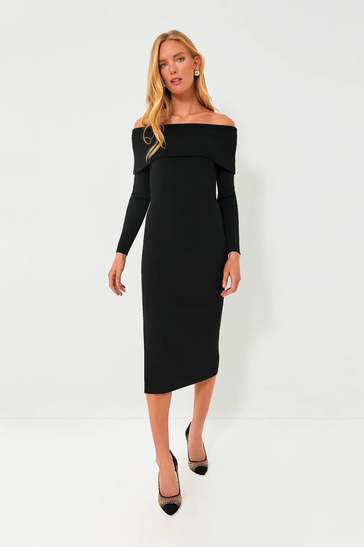 Black Justine Maxi Dress