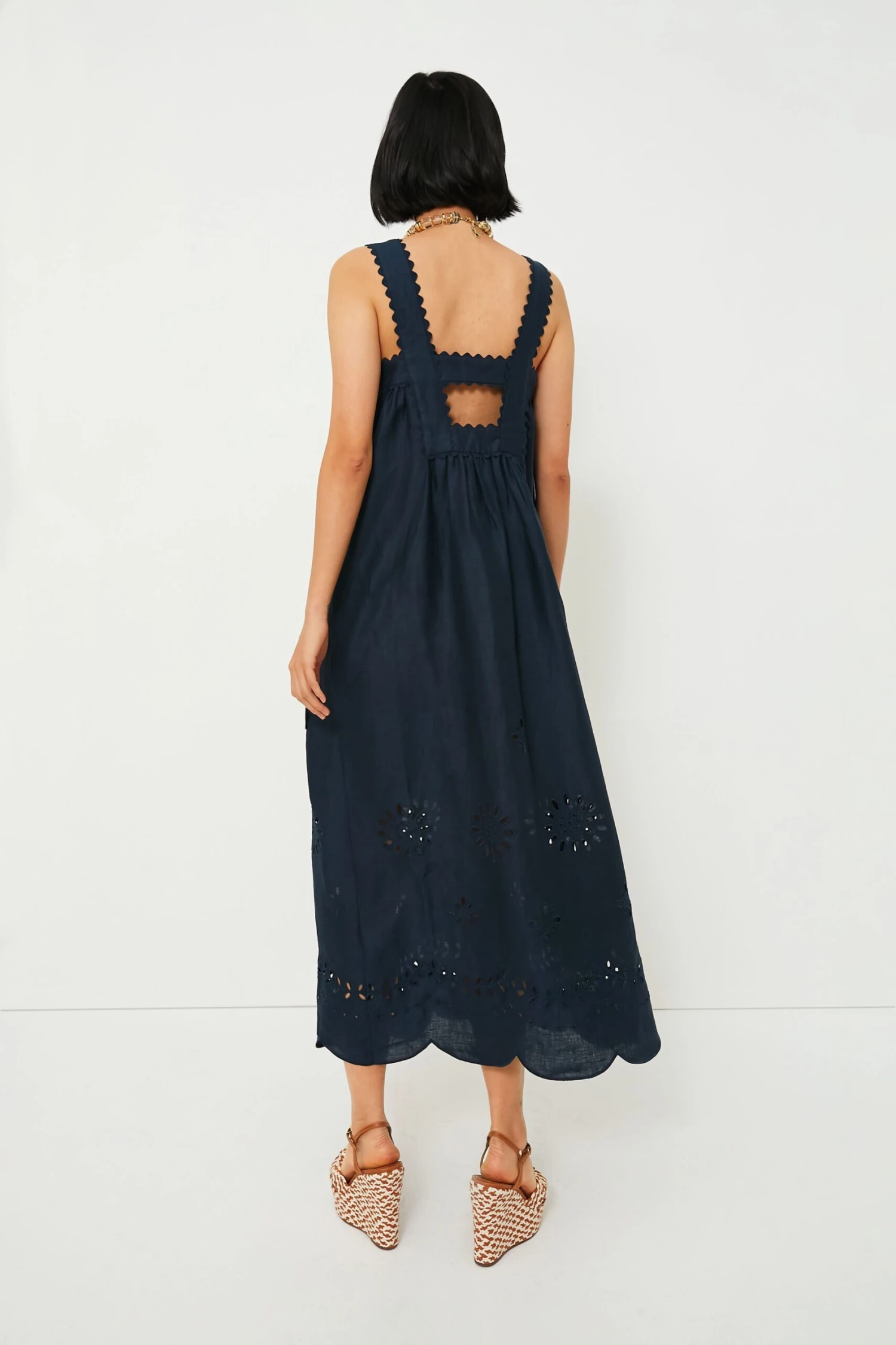 North Sea Broderie Dress - Image 4