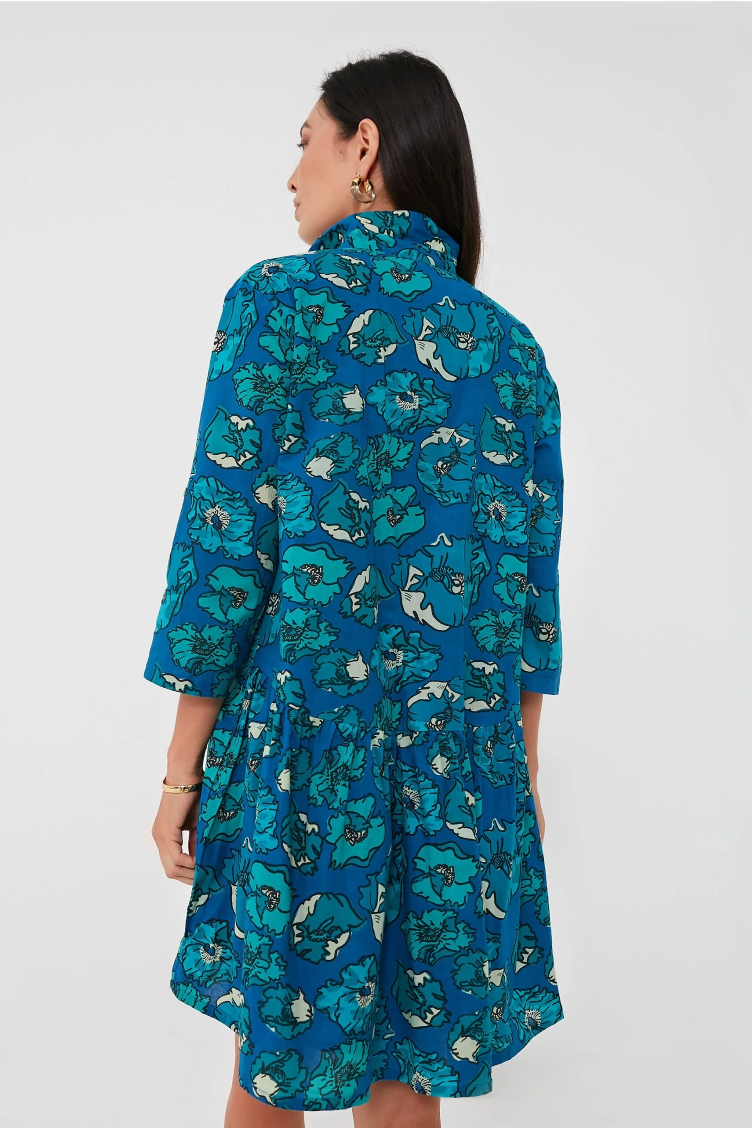 Exclusive Blue Guadalupe Deauville Dress - Image 4