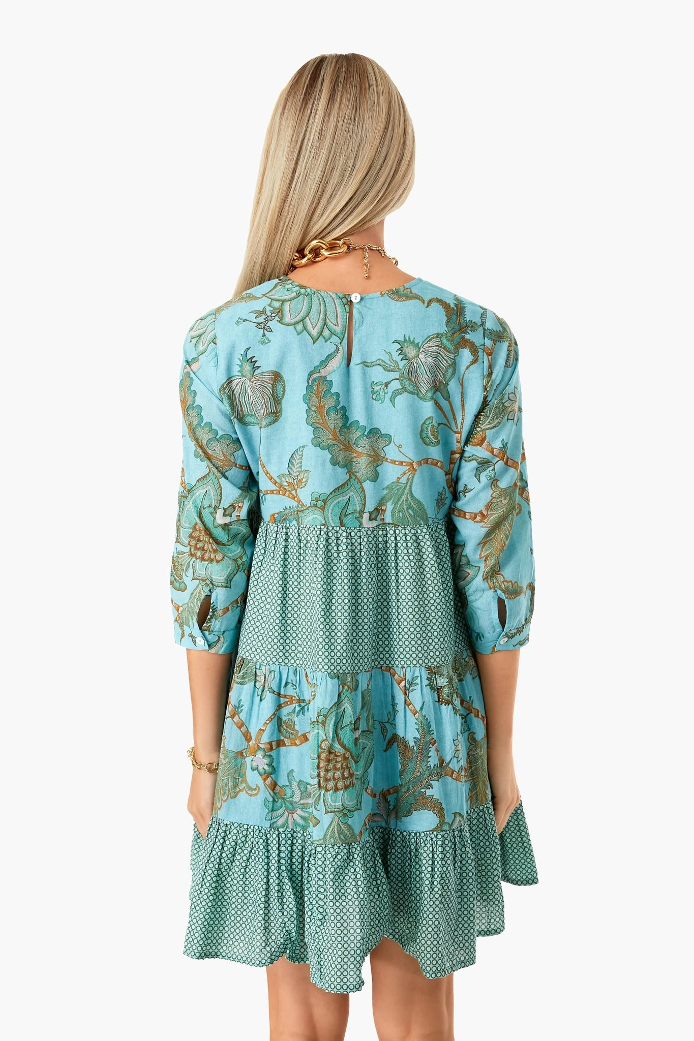 Exclusive Turquoise Camilla Rene Dress - Image 4