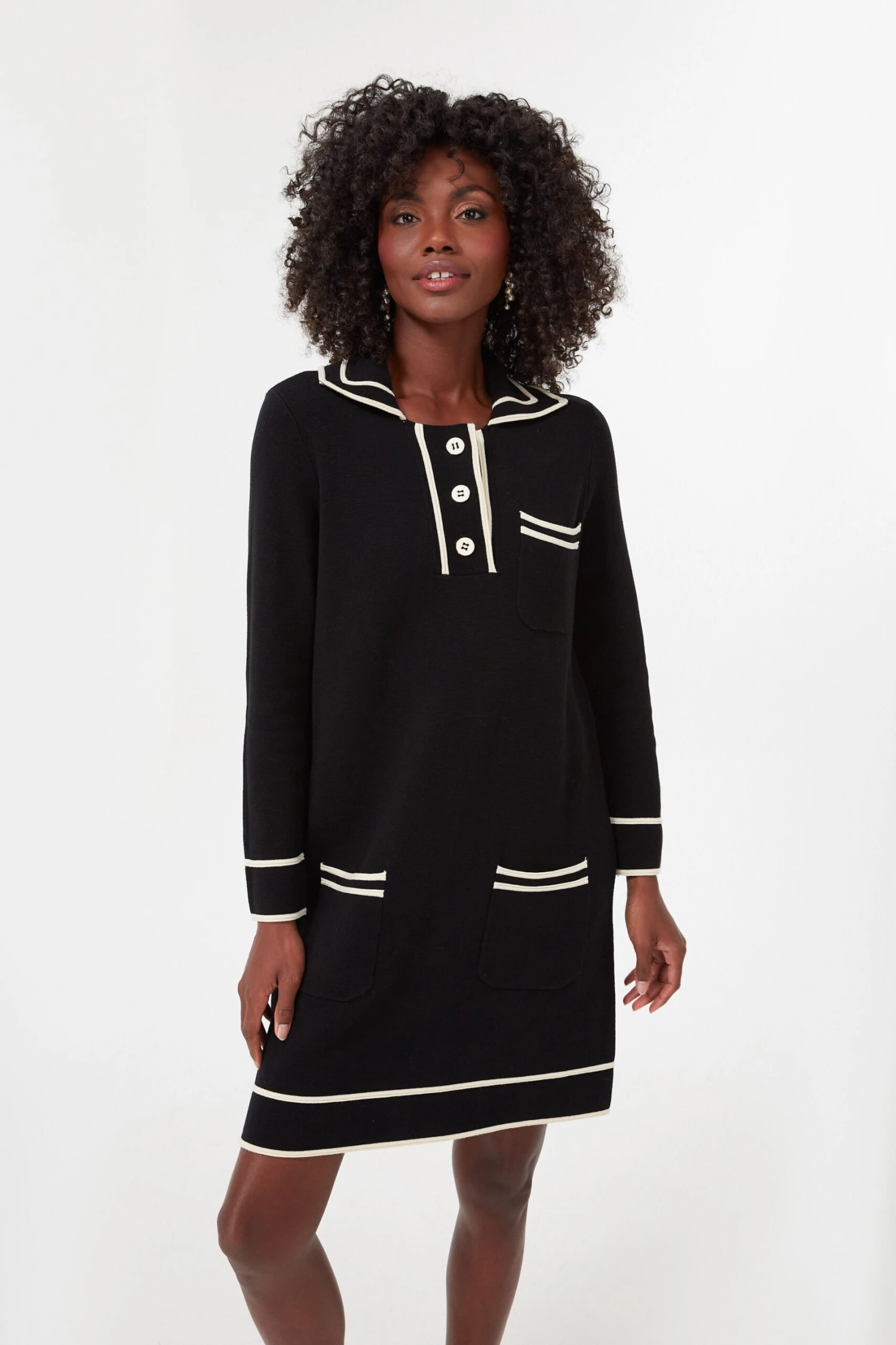 Black Eleonora Dress - Image 6
