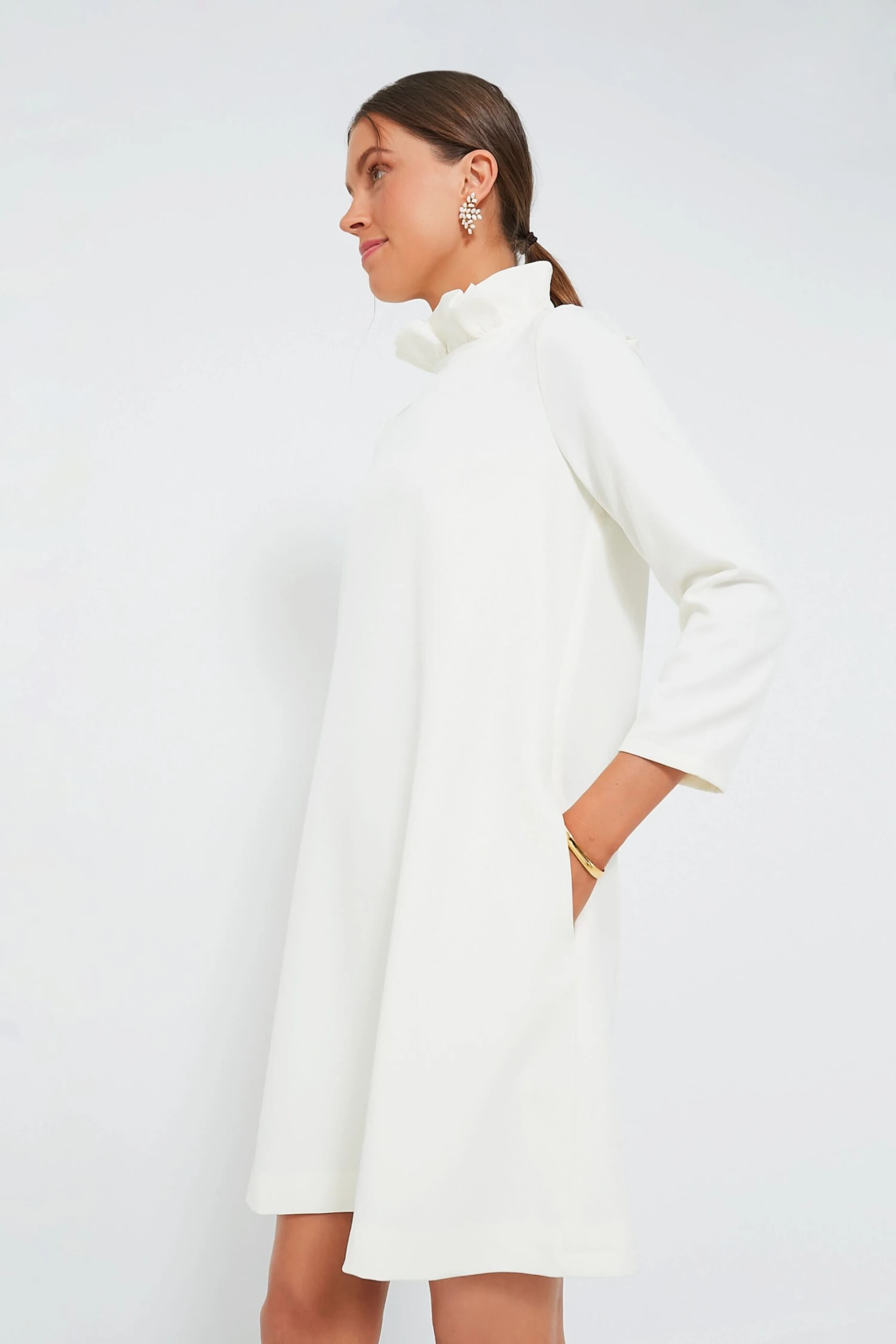 White Daphne Dress - Image 3