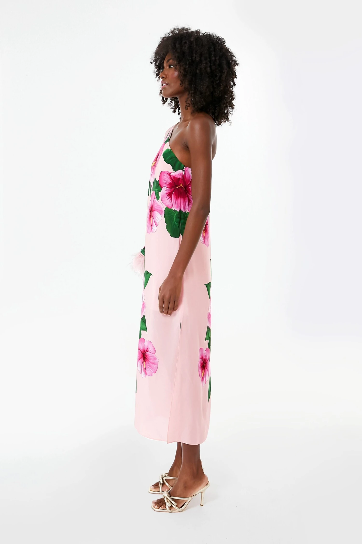 Nyx Pink Aubrey Crepe Dress - Image 3