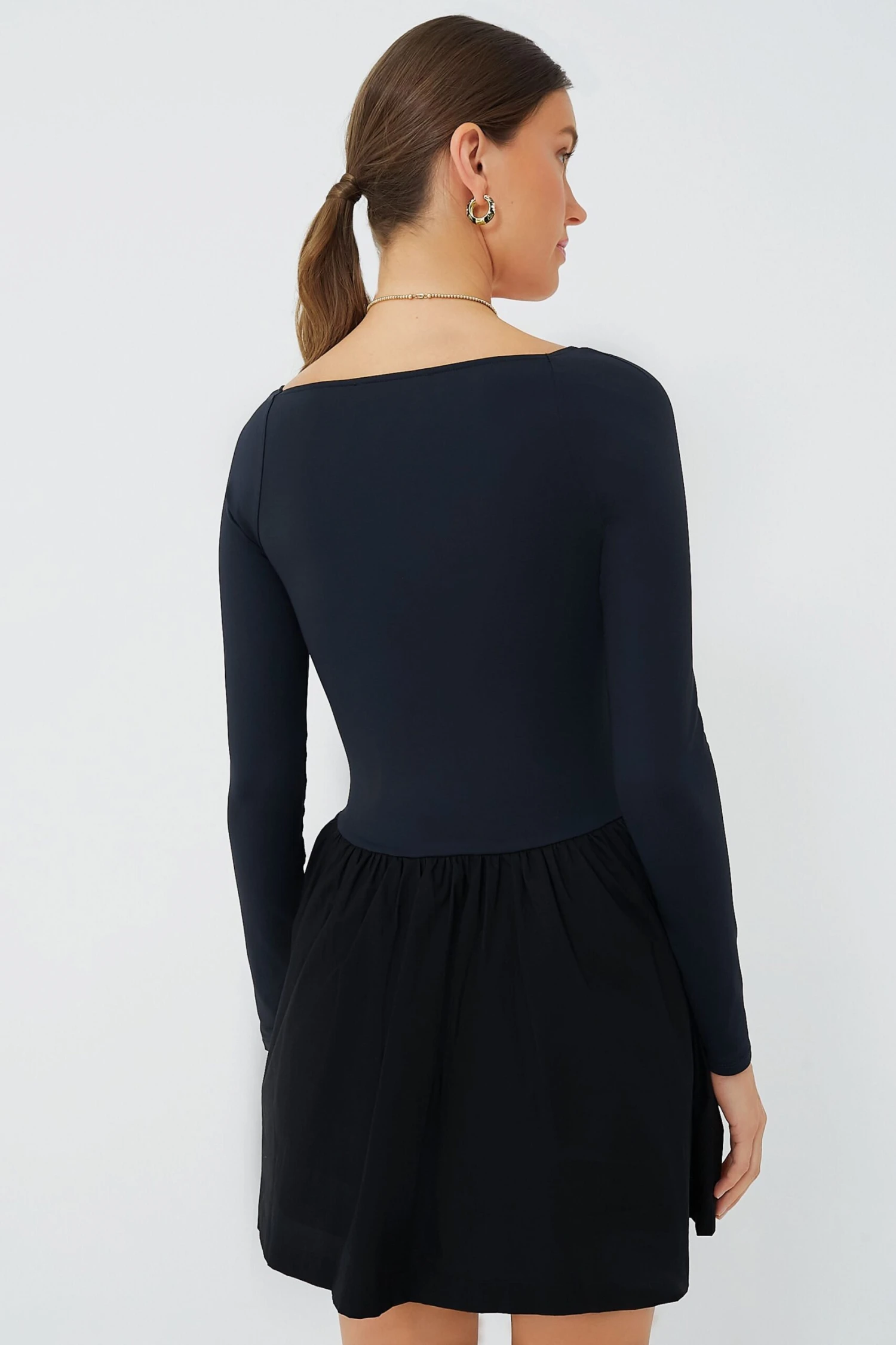 Black Calista Mini Dress - Image 4