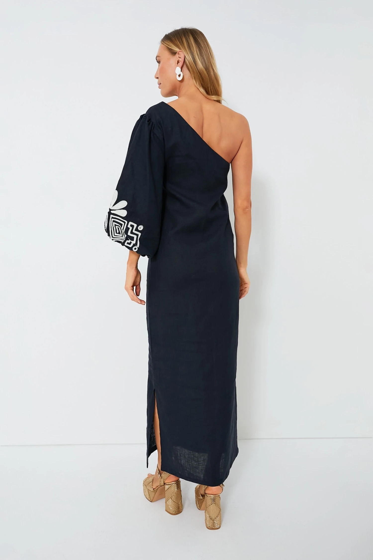 Blue Agatti Maxi Dress - Image 4