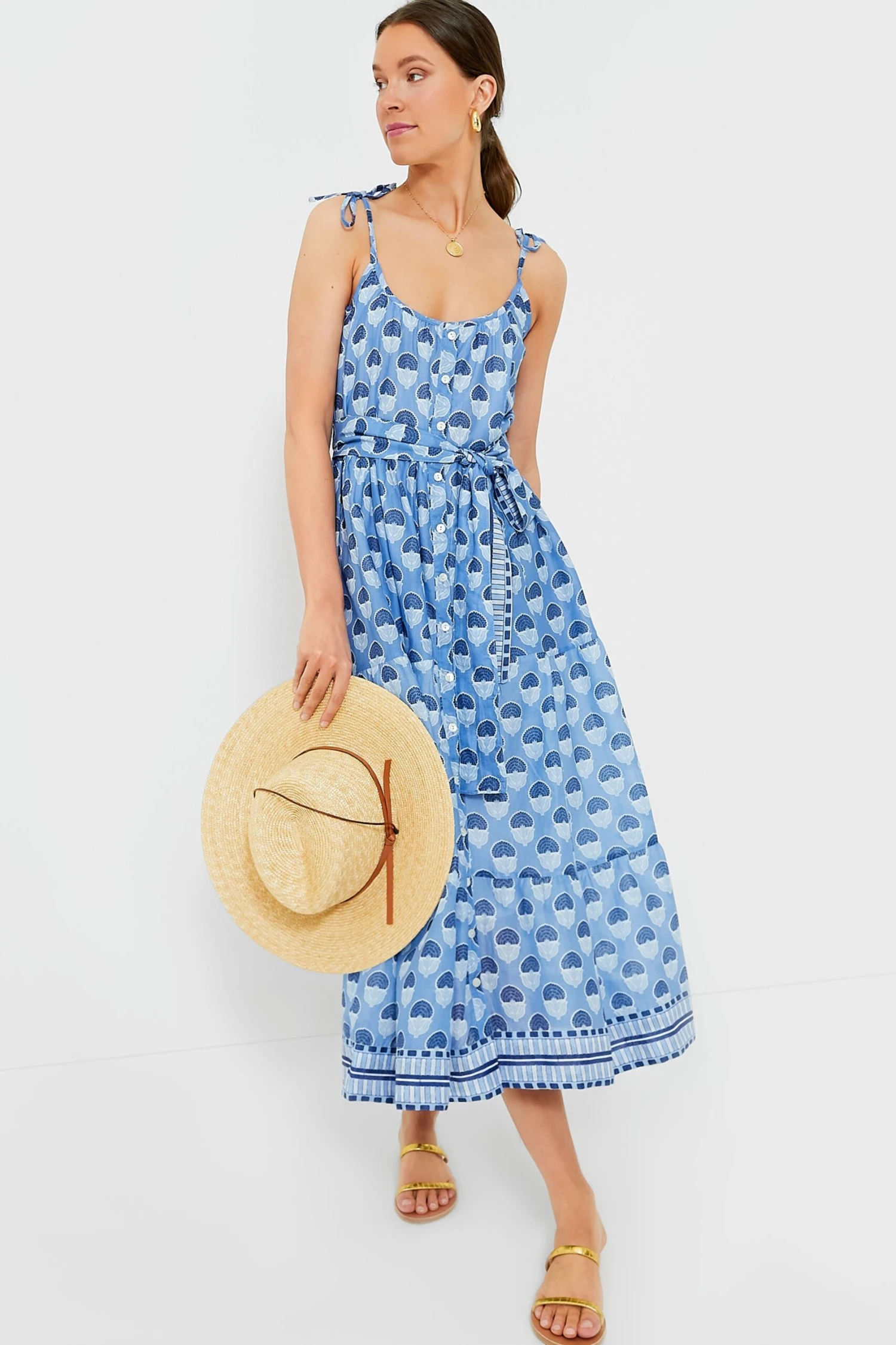 Indian Flower Siesta Dress - Image 2