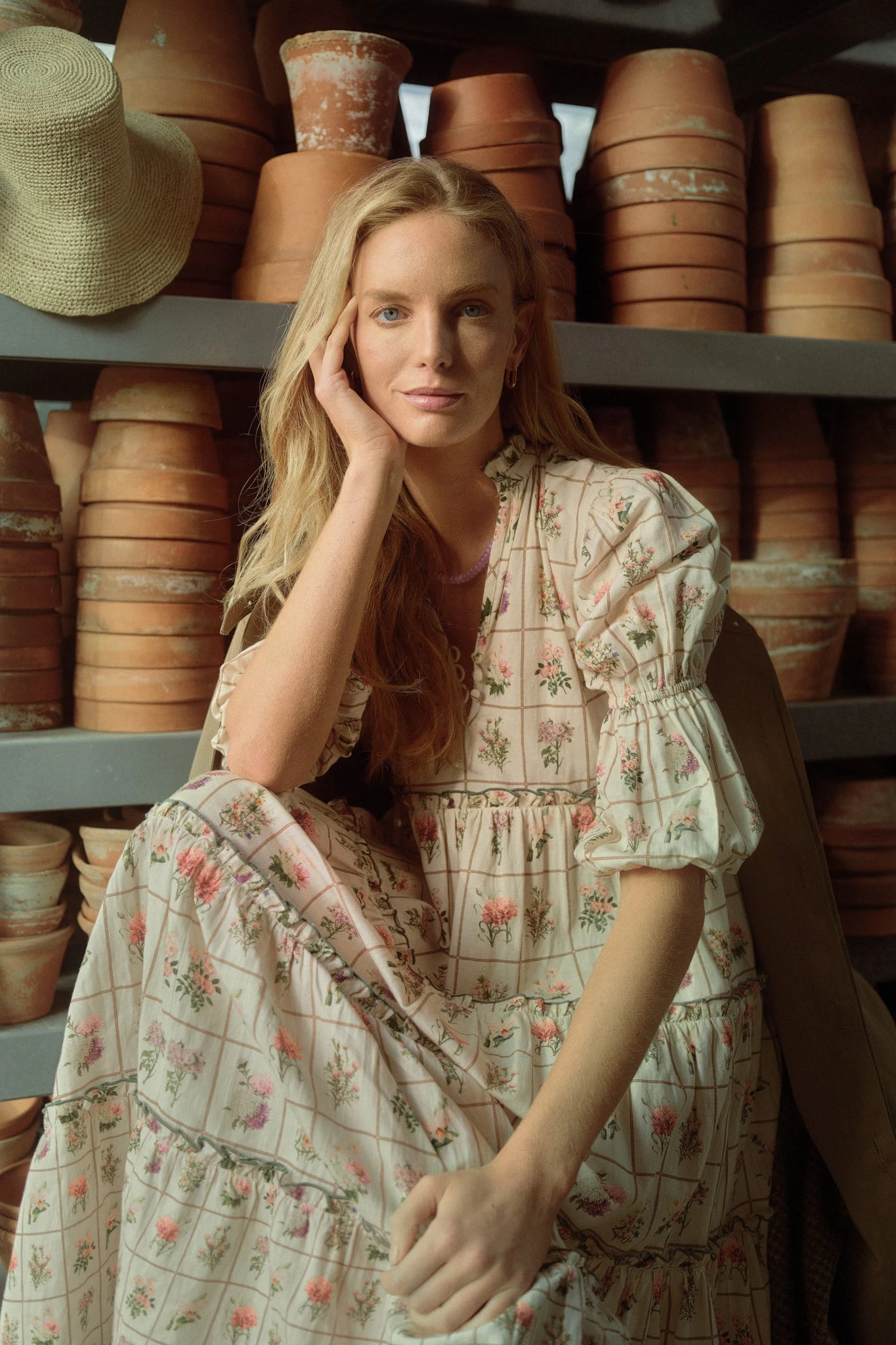 Exclusive Vintage Stamp Emily Maxi Dress - Image 10