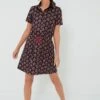 Uptown Floral Short Sleeve Alcott Golf Dress