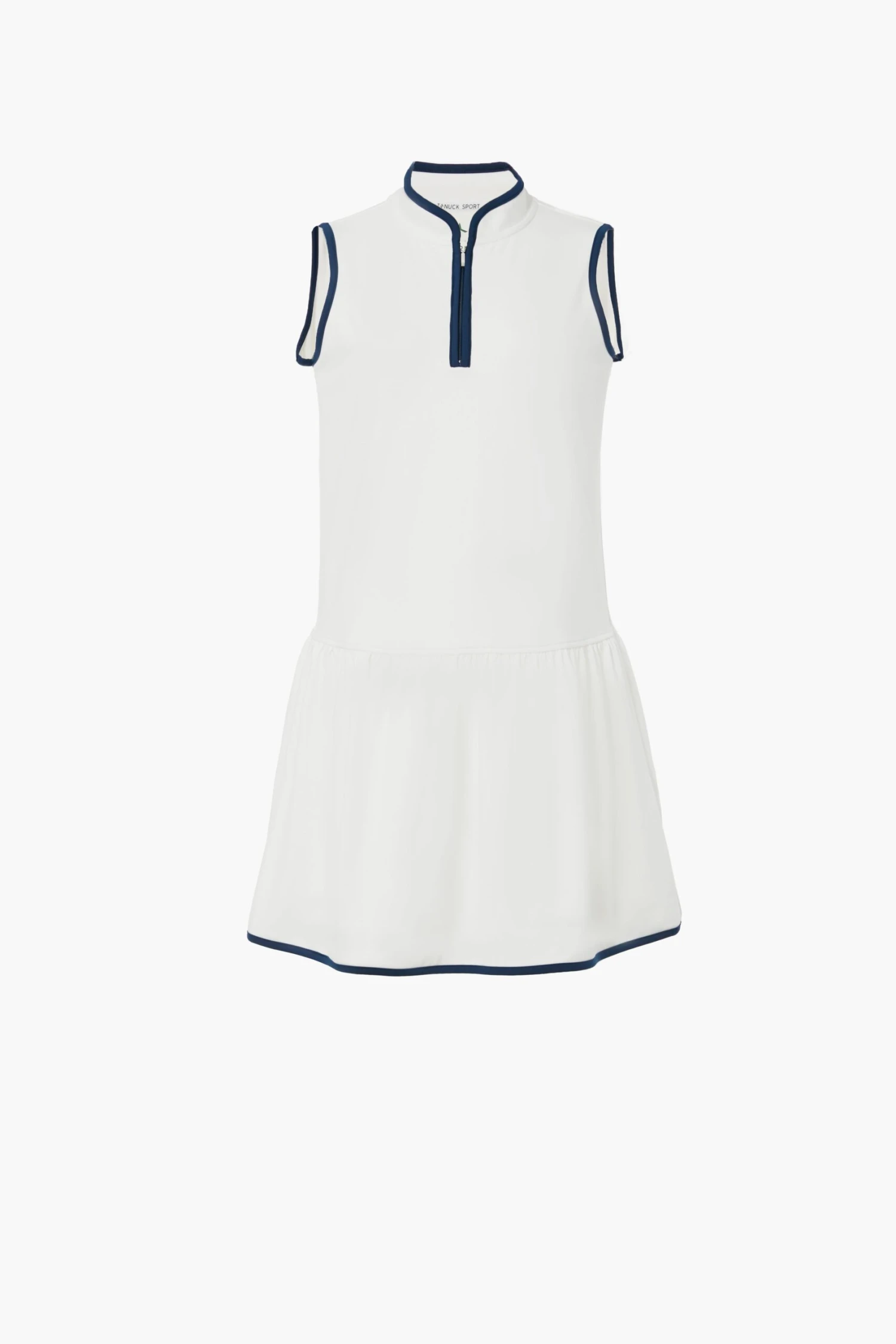White And Navy Emma Tennis Dress - Image 8