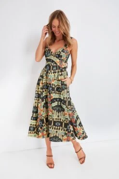 ULLA JOHNSON Honey Onyx Sarika Dress