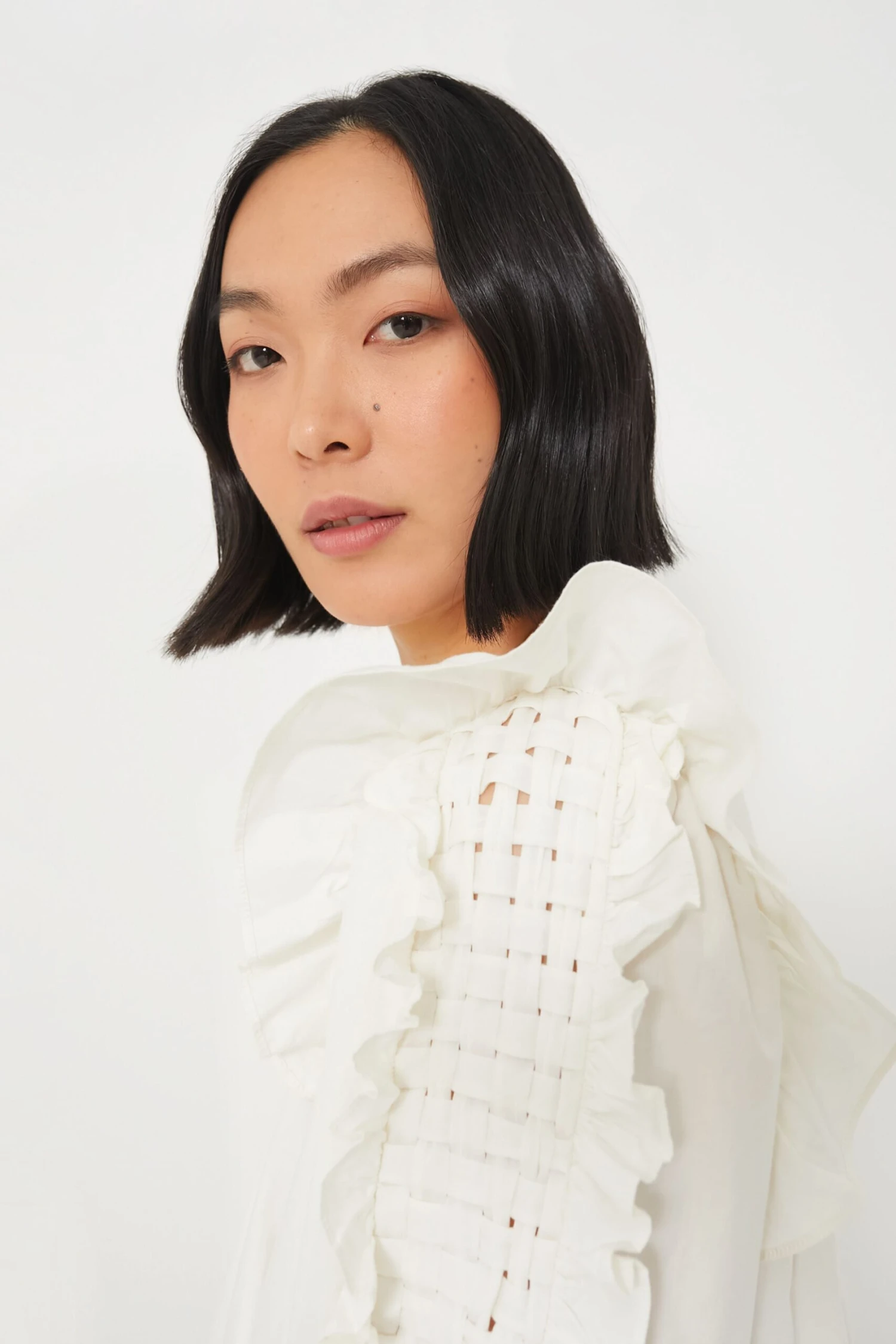 Ivory Anabelle Mini Dress - Image 5