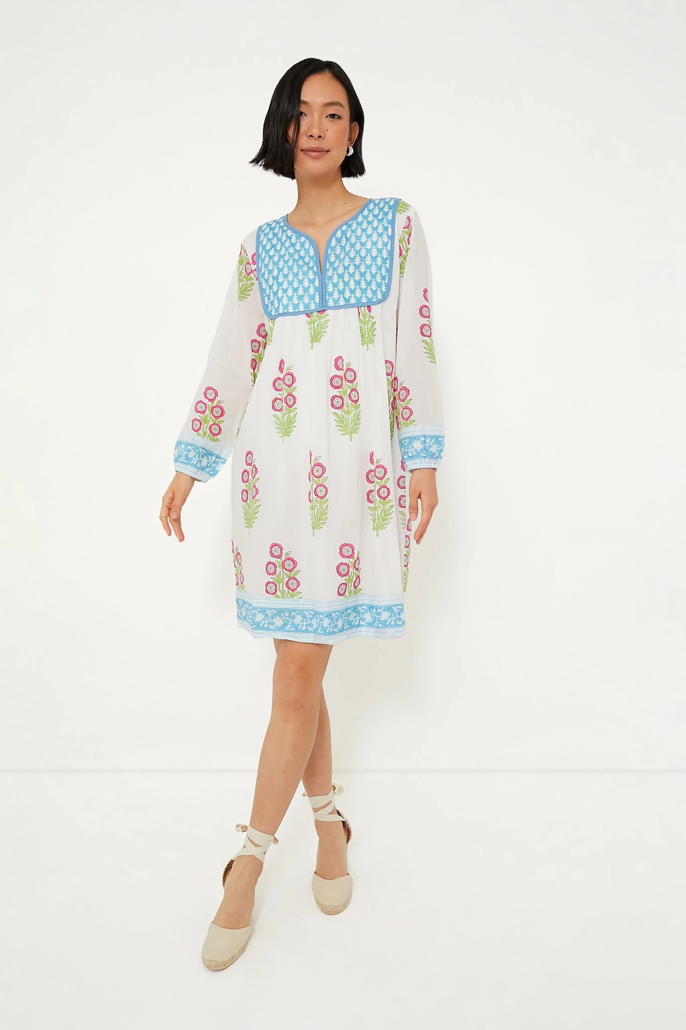 Hot Pink Jaipur Coverup Dress - Image 2