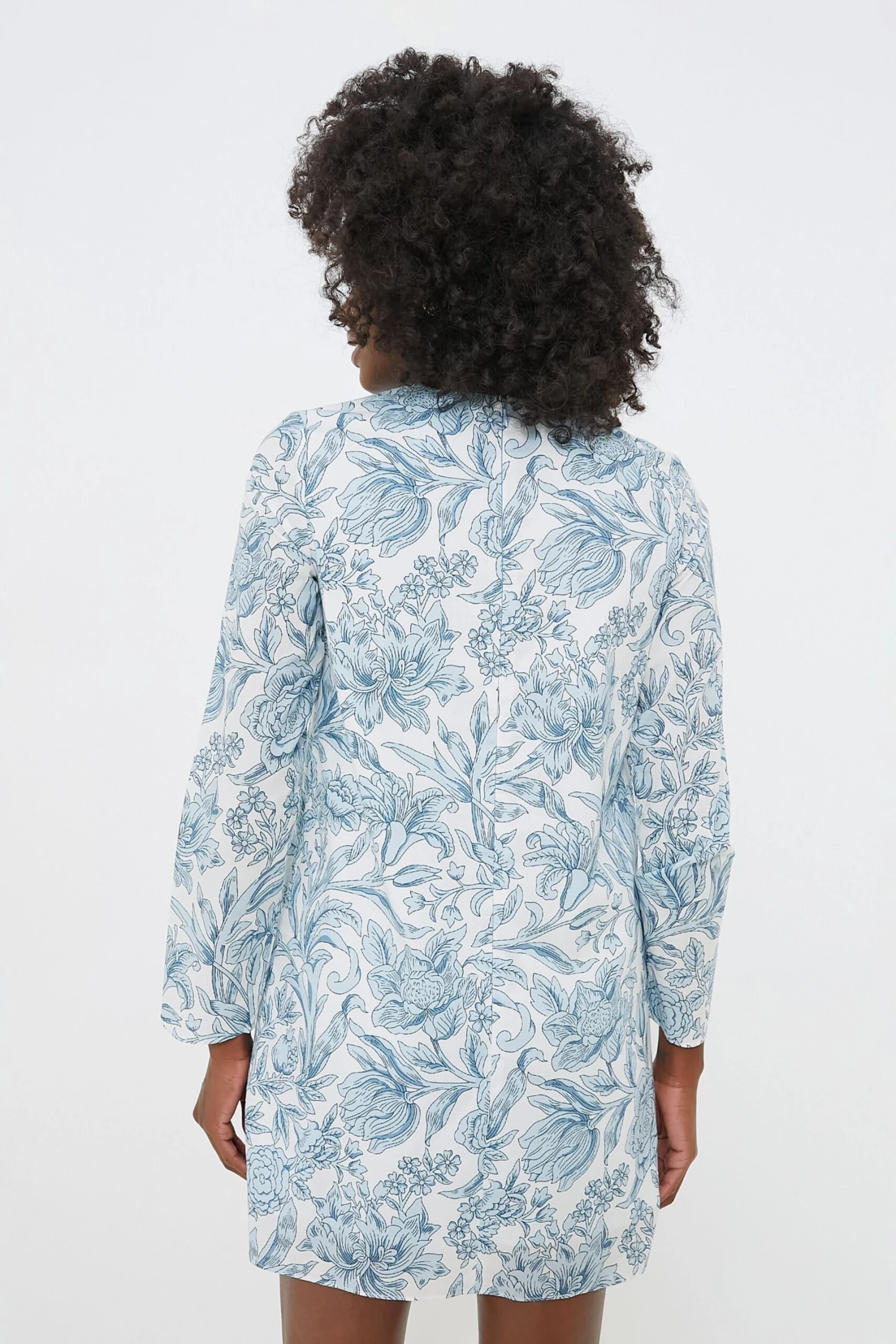 Blue Chintz Clarice Bows Dress - Image 4