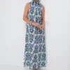 Ikat Blue Sundrop Dress