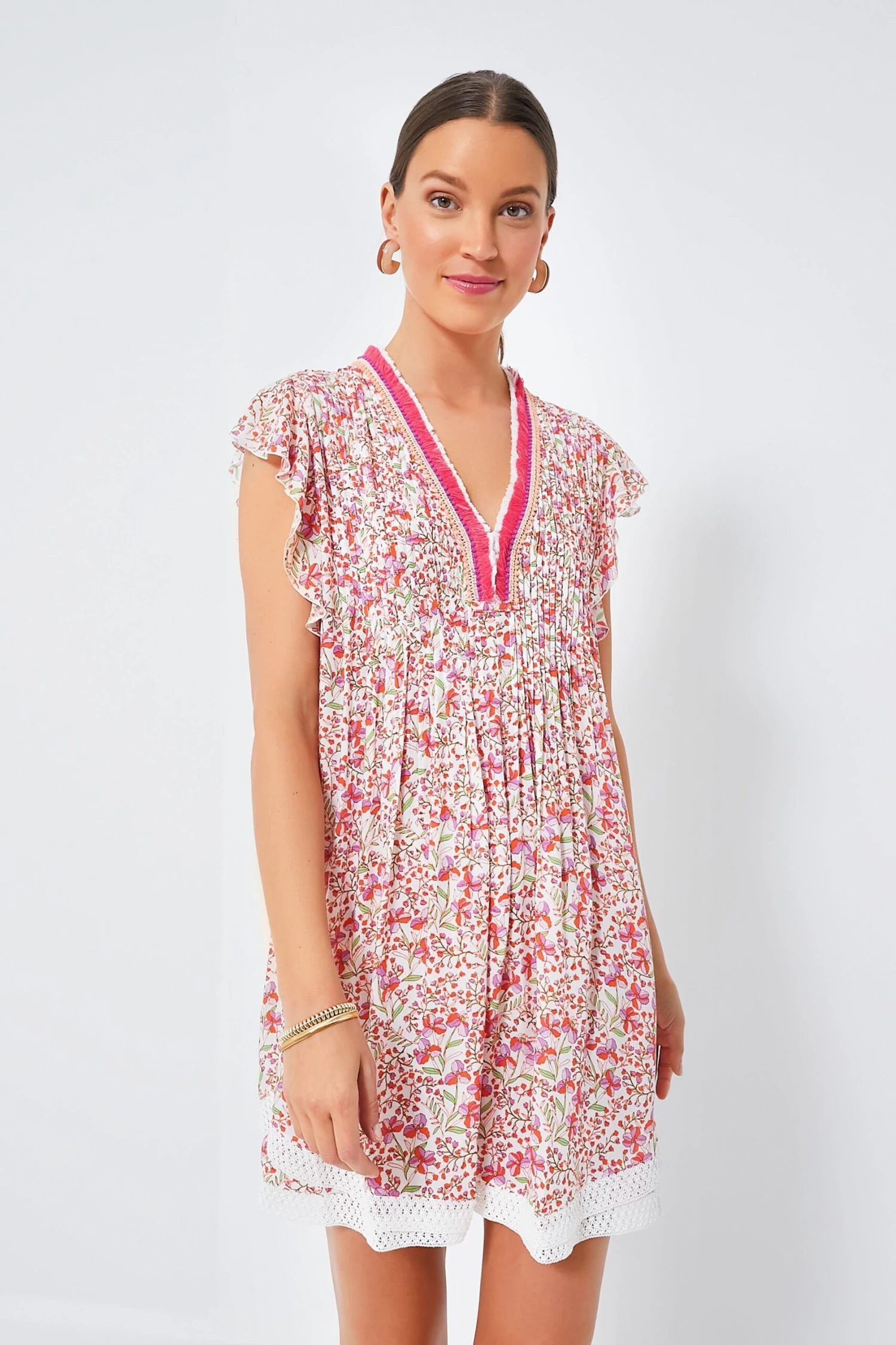 Pink Mini Jonquille Sasha Mini Dress - Image 2