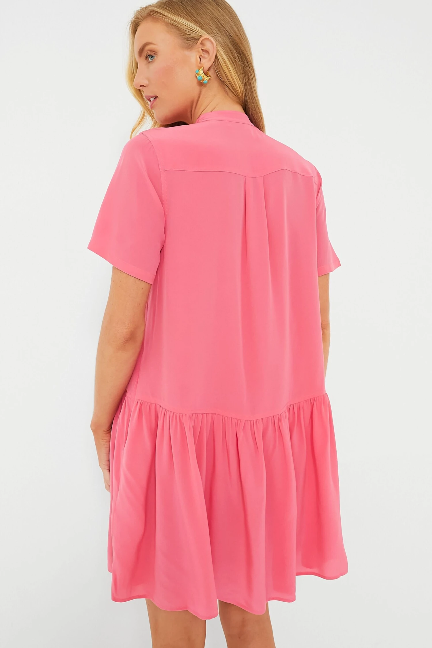 ULLA JOHNSON Fuchsia Adalyn Dress - Image 4
