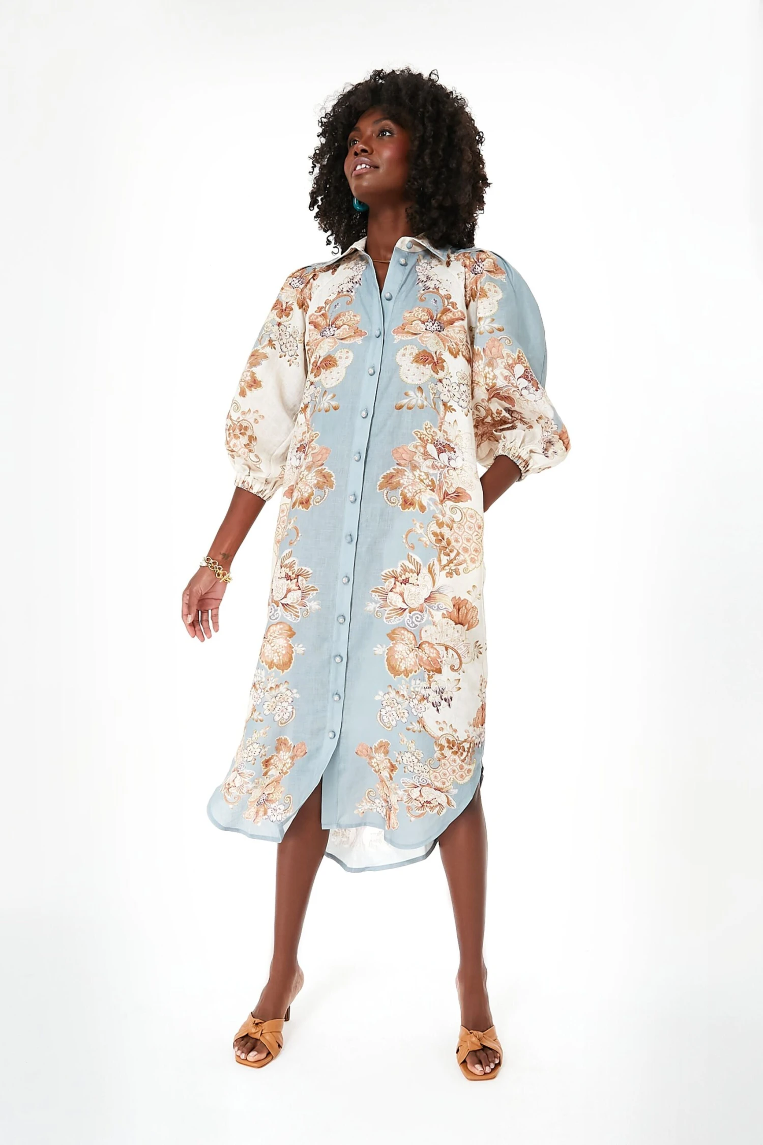 Sky Blythe Shirt Dress - Image 2