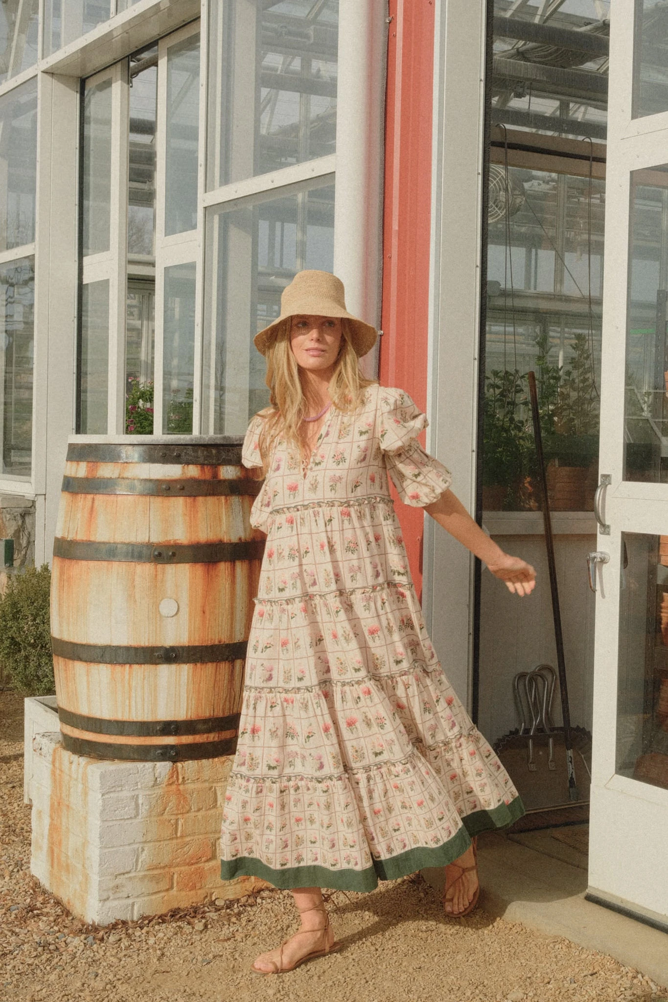 Exclusive Vintage Stamp Emily Maxi Dress - Image 8