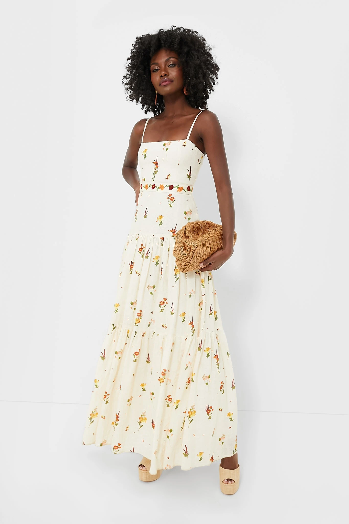 Exclusive Ivory Lima Maxi Dress - Image 6