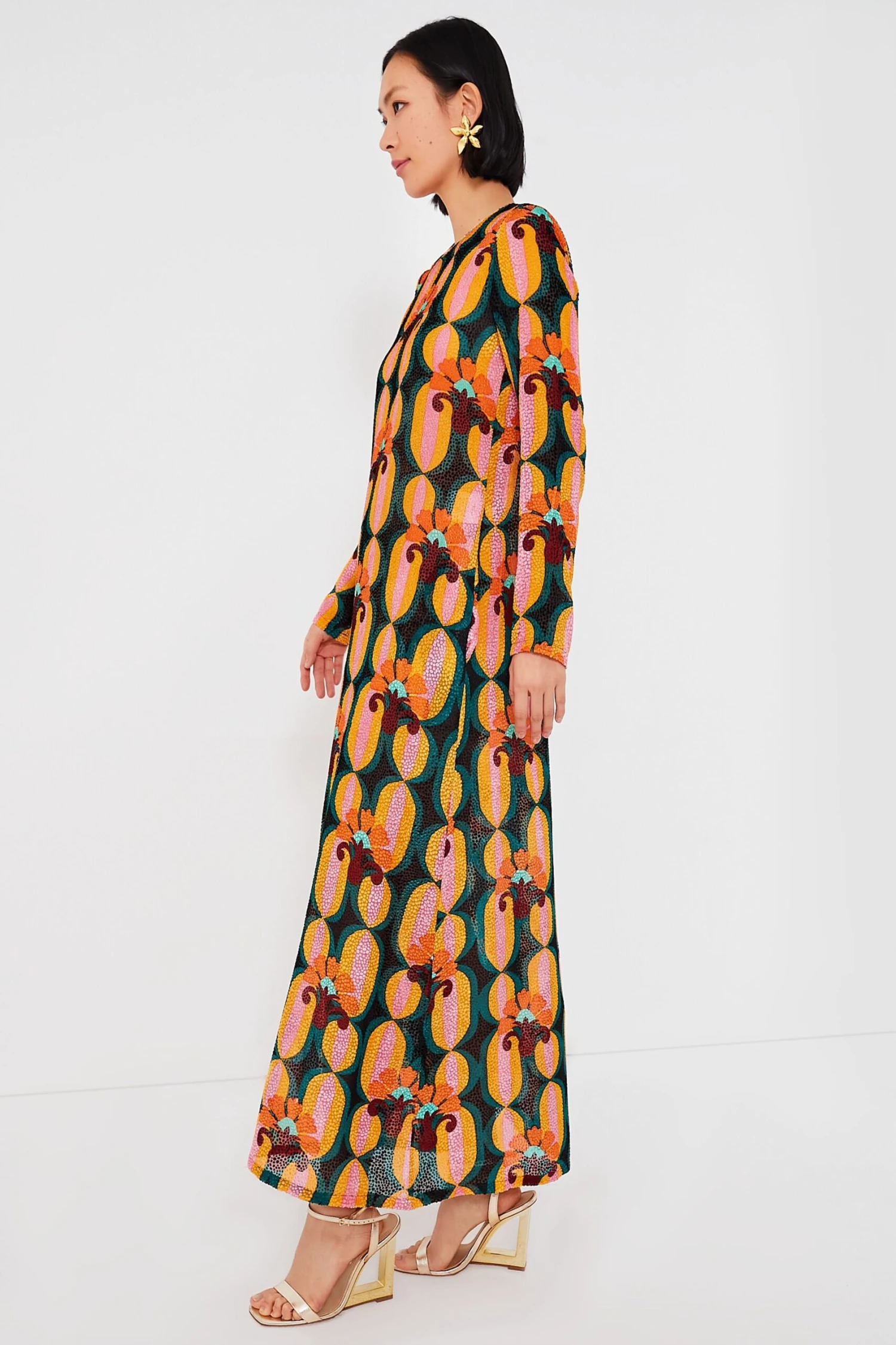 Arcturus Long Sleeve Swing Dress - Image 3