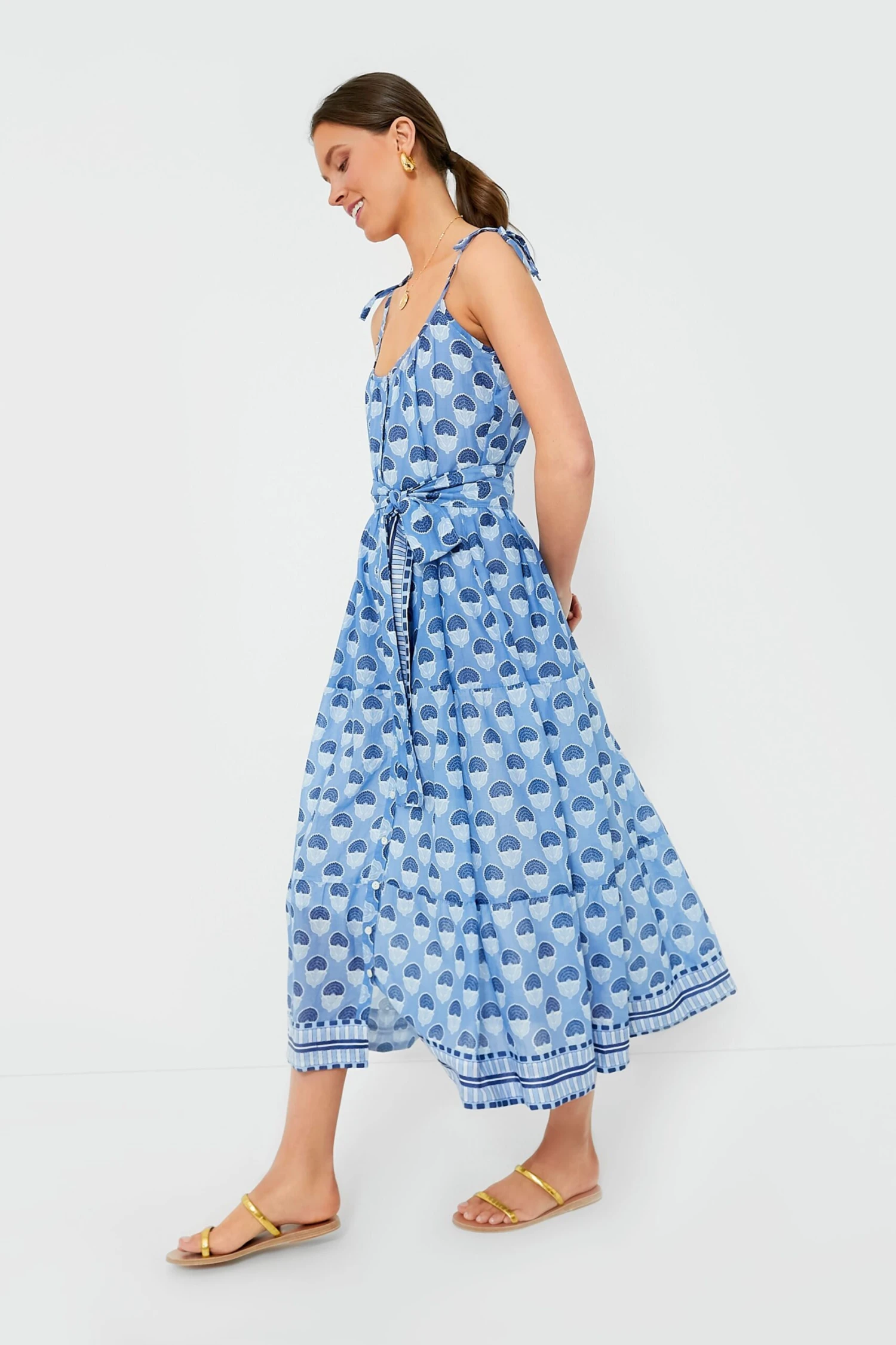 Indian Flower Siesta Dress - Image 3