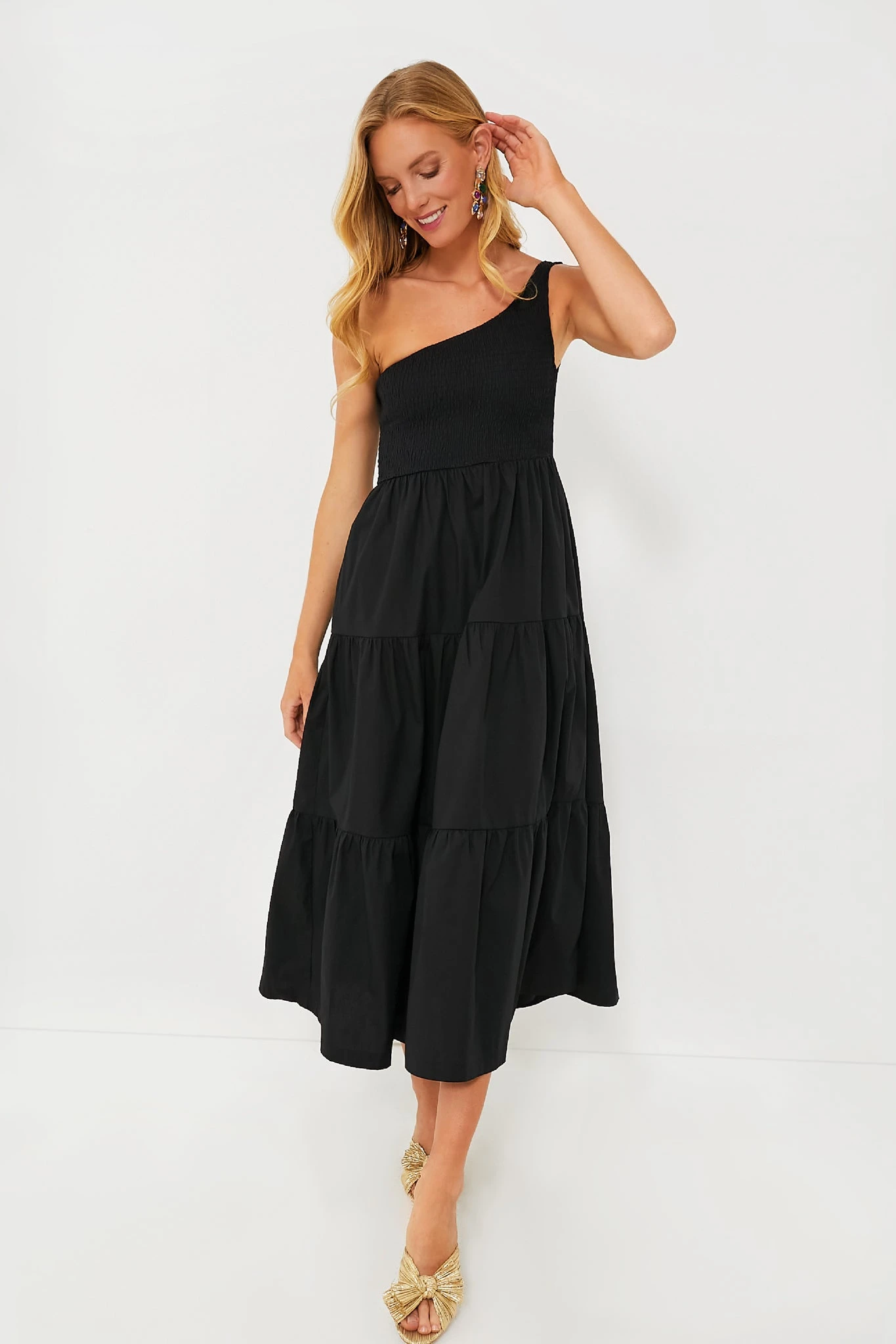 Black Milada Midi Dress - Image 2