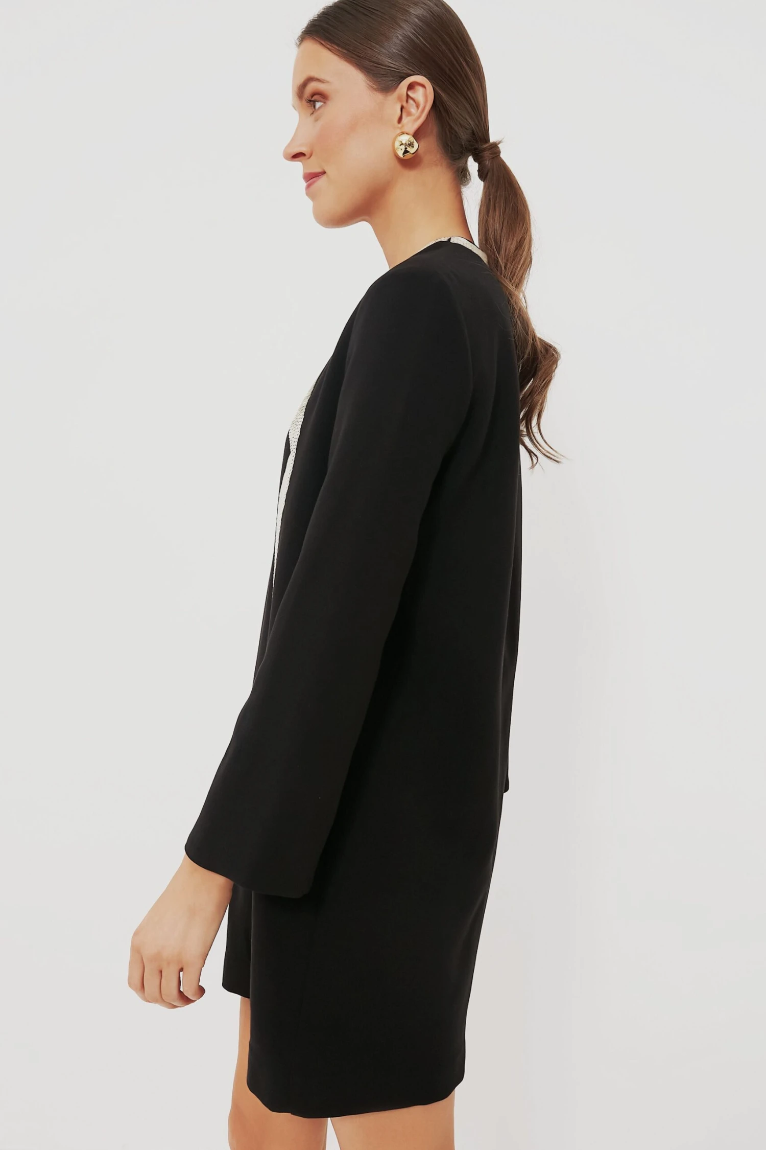 Black Bow Mini Jamie Dress - Image 3