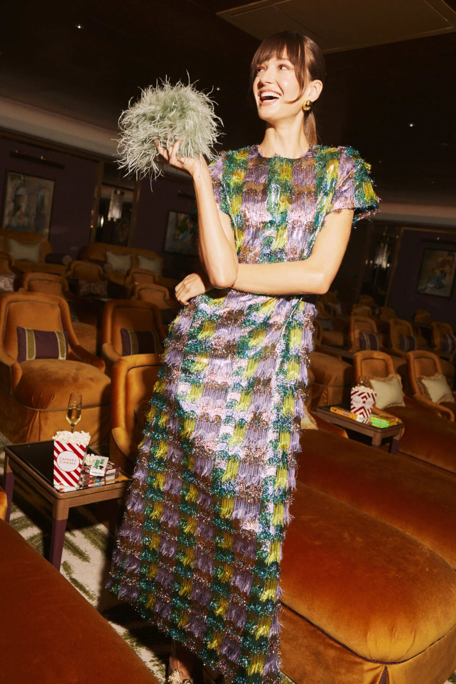 Jacquard Pharaoh Swing Dress - Image 2