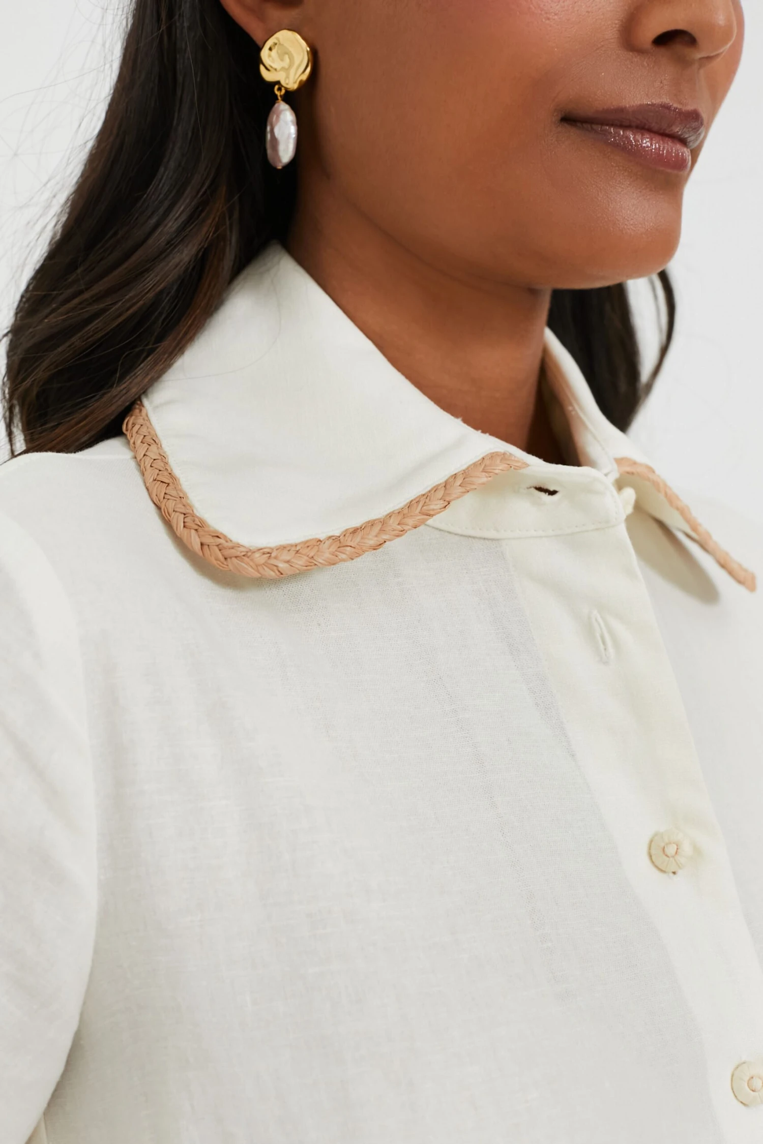 Off White Lucia Shirt Dress - Image 5