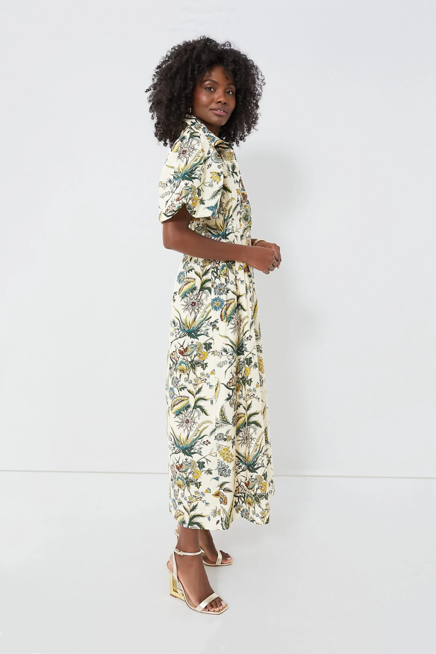 Sharp Floral Delaney Dress - Image 4